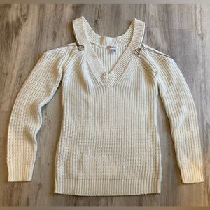 Women’s Cold Shoulder Sweater size S